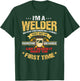 Welder Gifts Funny Welding Image On Back Of Shirt T-Shirt - T-Shirt | Forest