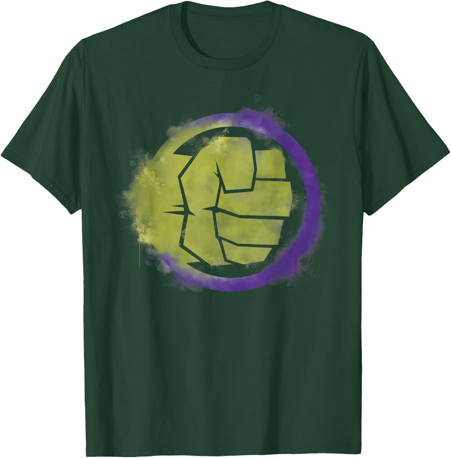 Marvel Avengers Endgame Hulk Spray Paint Logo T-Shirt - T-Shirt | Forest