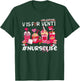 Valentine's Day Coffee Lover Latte Iced V Is For Venti Nurse T-Shirt - T-Shirt | Forest