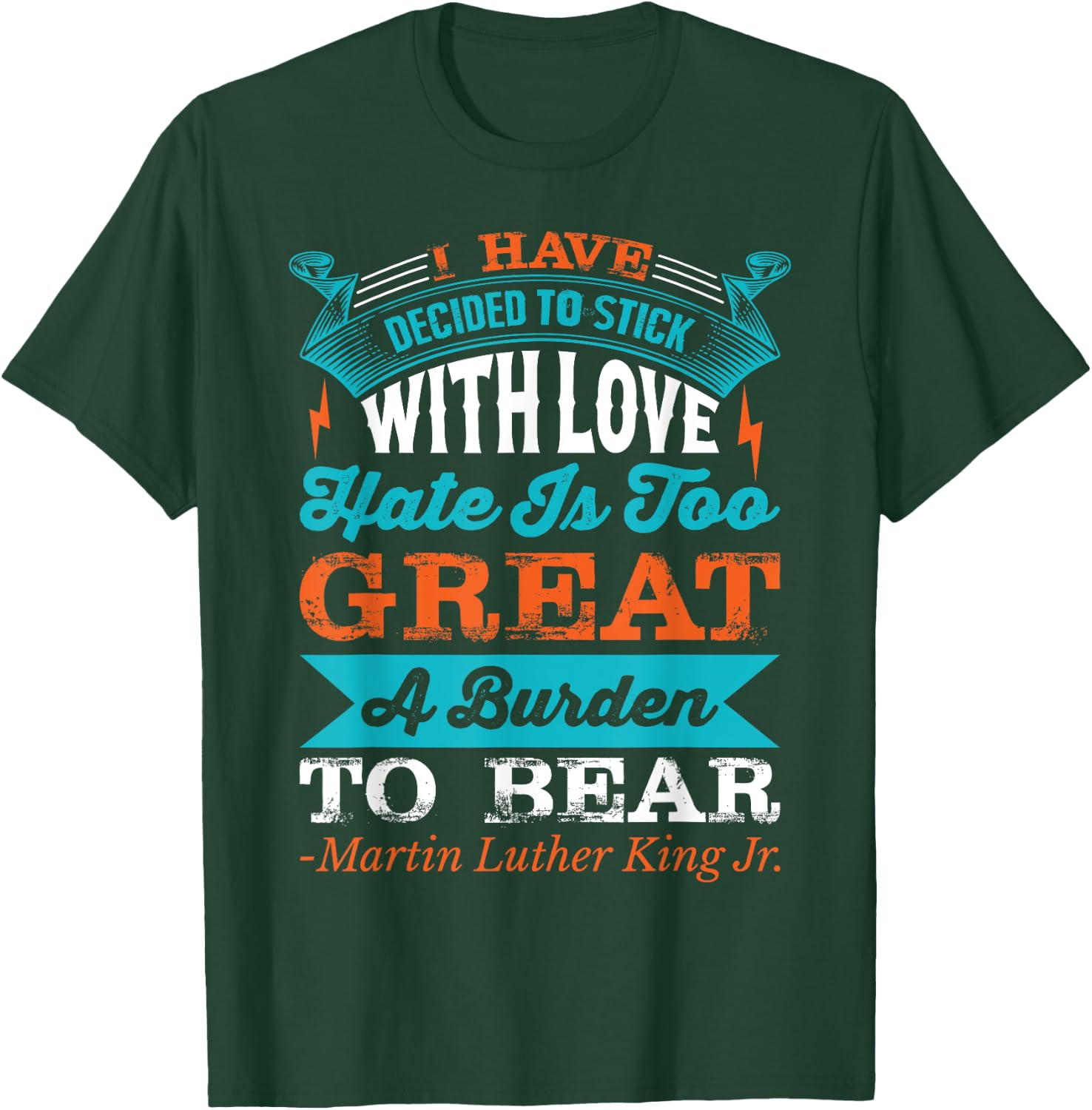 Martin Luther King Jr. T-Shirt - T-Shirt | Forest