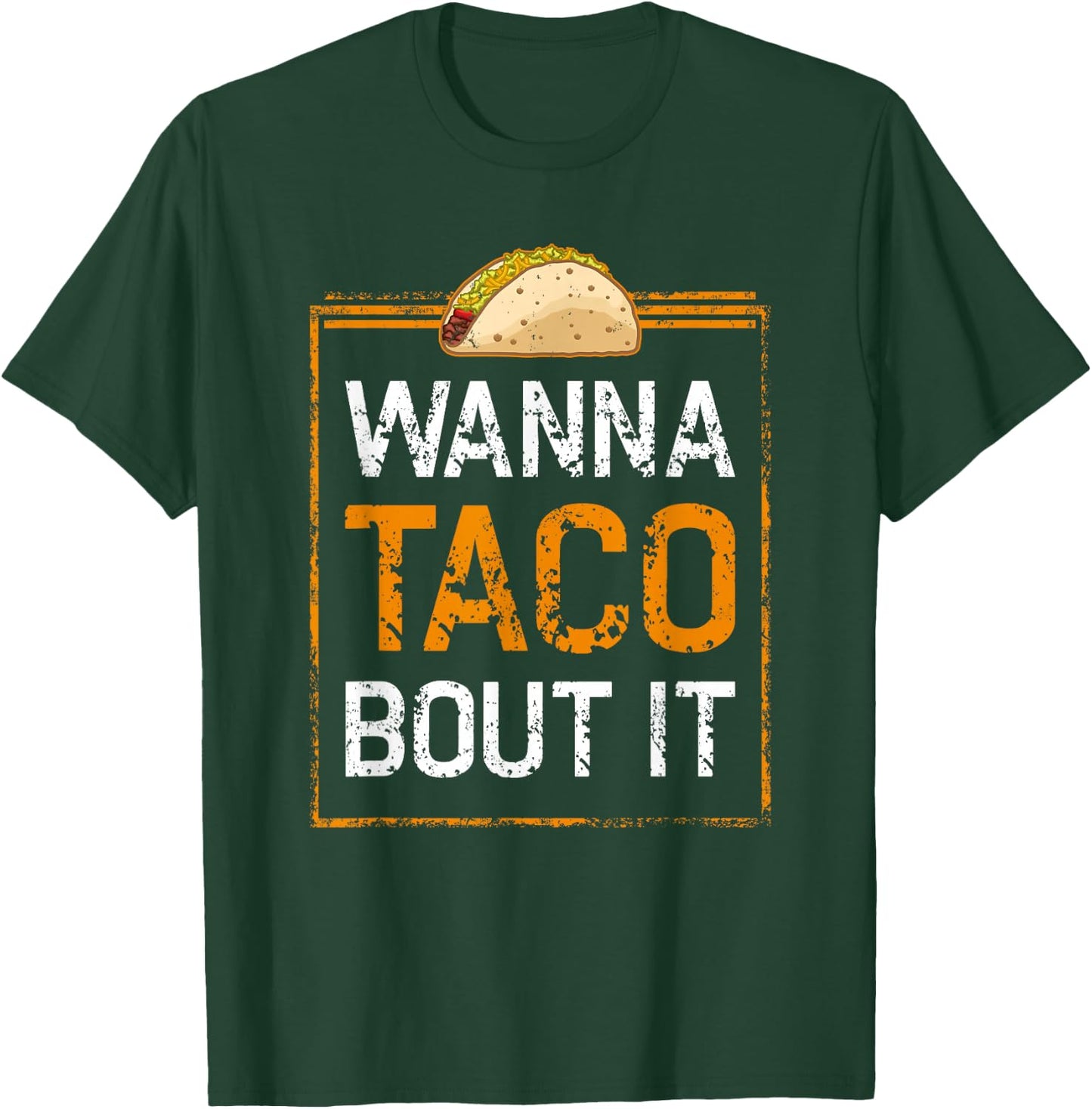 School Counselor T Shirts - Wanna Taco Bout It T-Shirt - T-Shirt | Forest