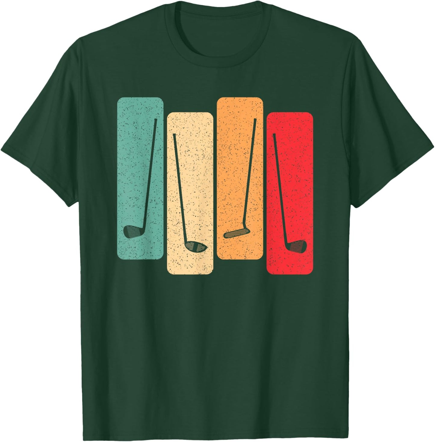 Retro Golf Vintage Golf Lover Golfer Men Women Kids T-Shirt - T-Shirt | Forest