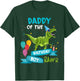Daddy of the Birthday Boy RAWR T-Rex Dinosaur Birthday Party T-Shirt - T-Shirt | Forest