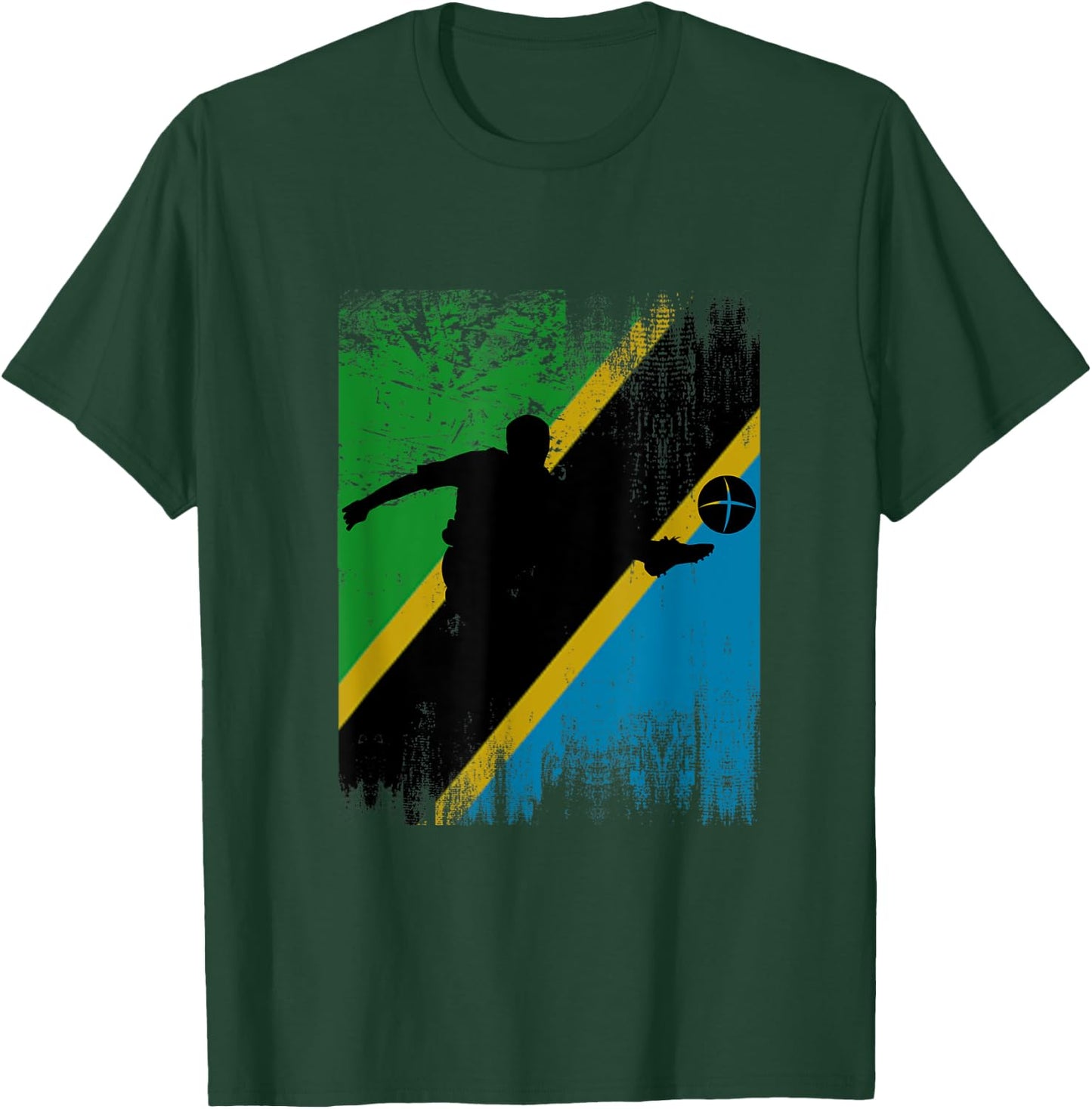 Tanzania Soccer Tanzanian Football Tanzania futbol team T-Shirt - T-Shirt | Forest