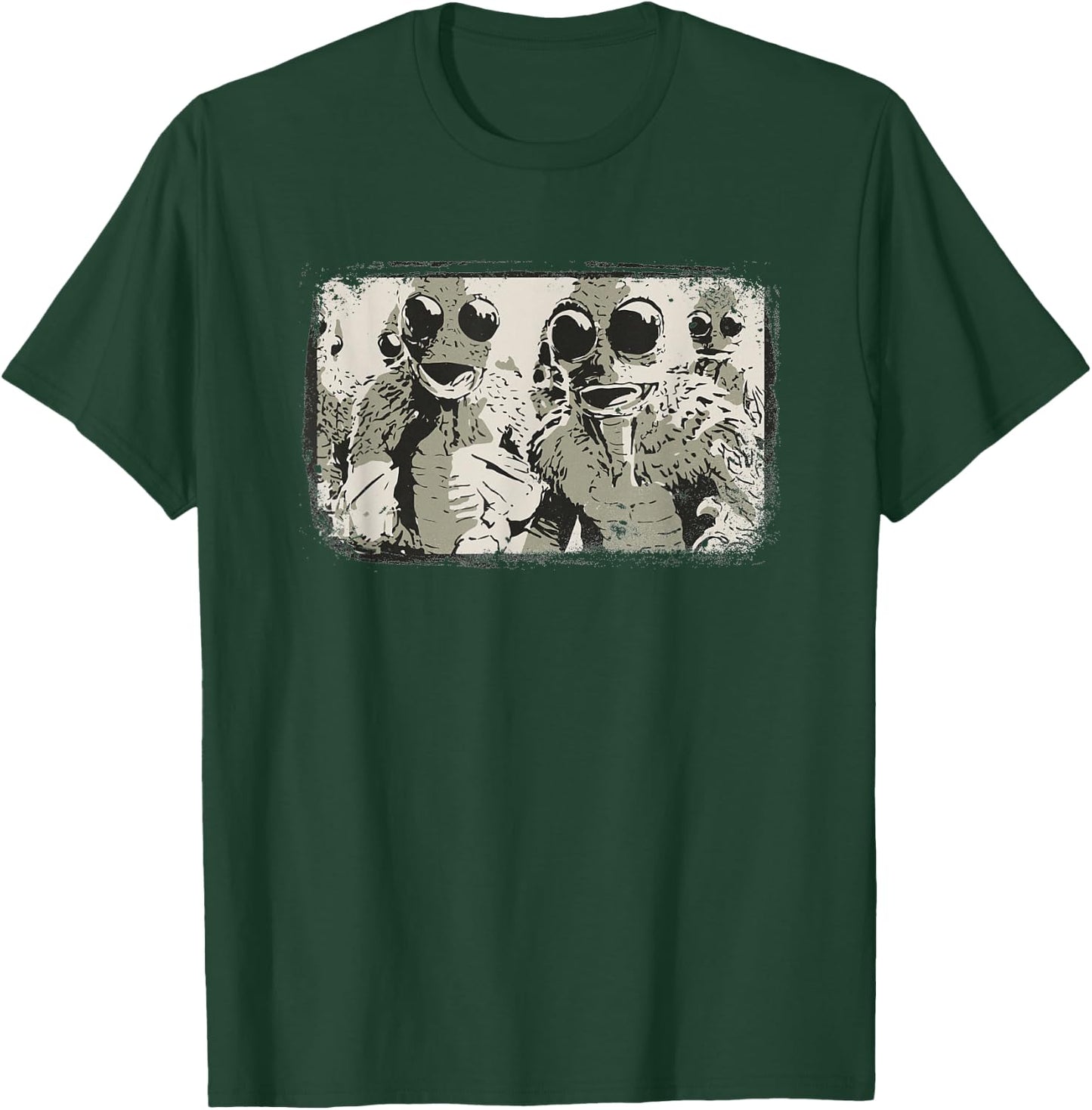 Sleestak T Shirt - Land of the Lost Distressed Vintage T-Shirt - T-Shirt | Forest
