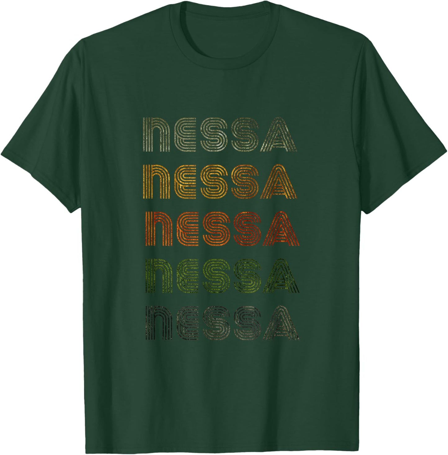 Love Heart Nessa Grunge/Vintage Style Black Nessa T-Shirt - T-Shirt | Forest