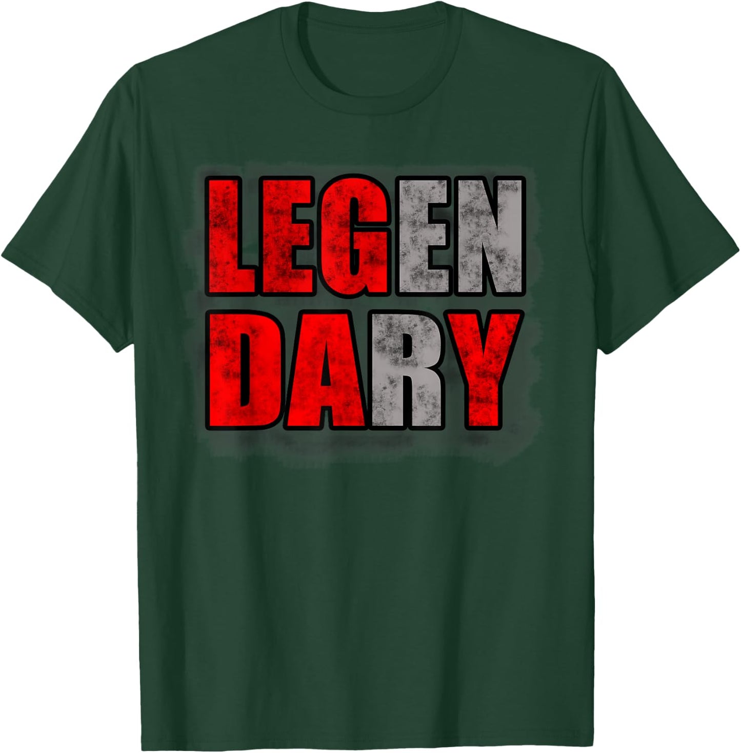 Leg Day Legendary Shirt Fitness Bodybuilding T-Shirt - T-Shirt | Forest