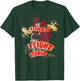 Flight Nurse Inked Skull & Red Roses Tattoo T-Shirt - T-Shirt | Forest