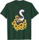 Sunflower Skunk - Pet Lover Zookeeper Zoologist Veterinarian T-Shirt - T-Shirt | Forest