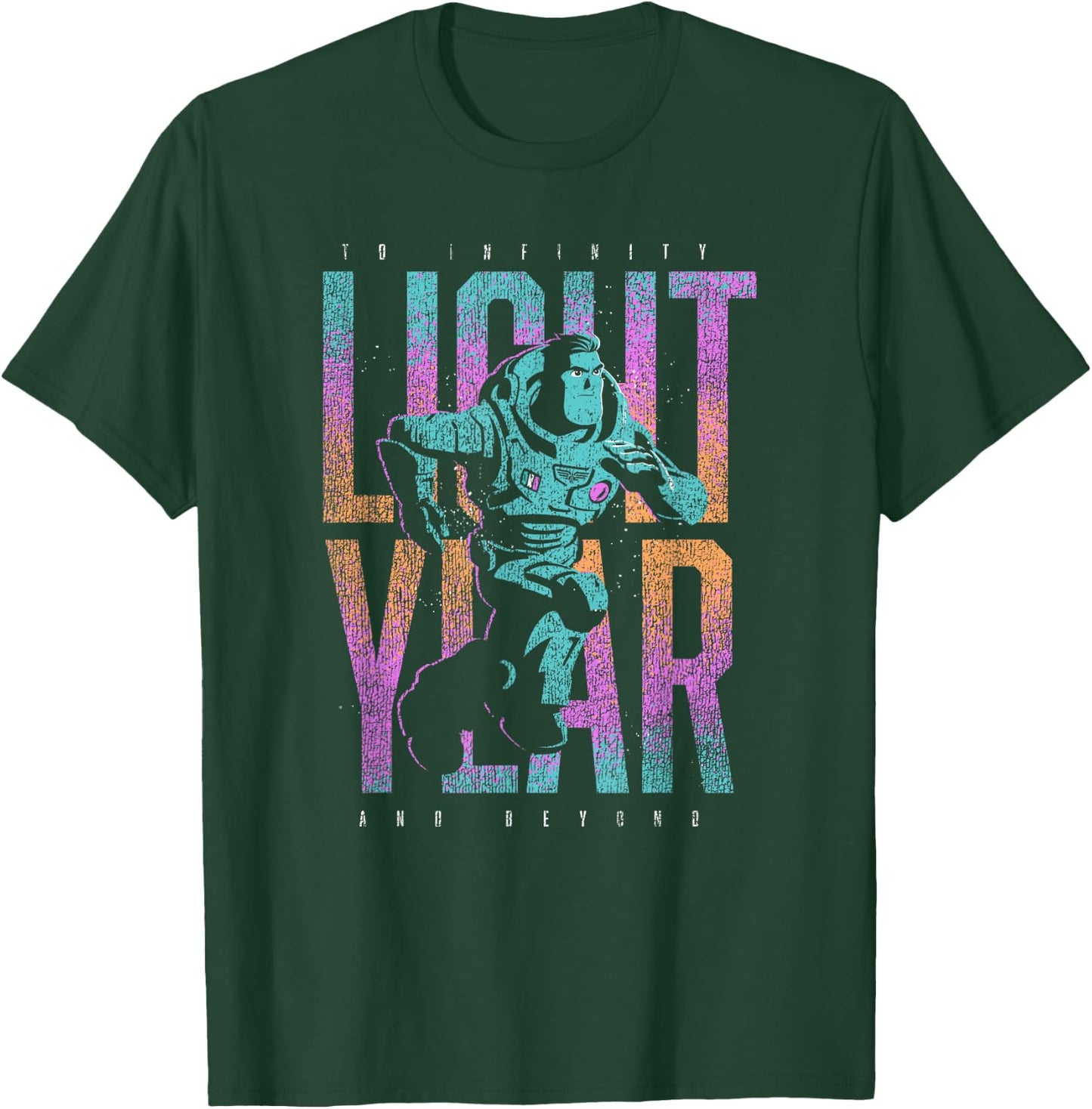 Disney Pixar Lightyear Buzz Lightyear to Infinity and Beyond Small T-Shirt - T-Shirt | Forest