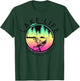 Funny LAKE LIFE Cuz Beaches Be Salty Retro Sunset Lake Mode T-Shirt - T-Shirt | Forest