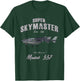Model 337 Skymaster Airplane Vintage Design T-Shirt - T-Shirt | Forest