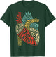 Heart Typography Anatomy Science Biology Biologist Men Women T-Shirt - T-Shirt | Forest