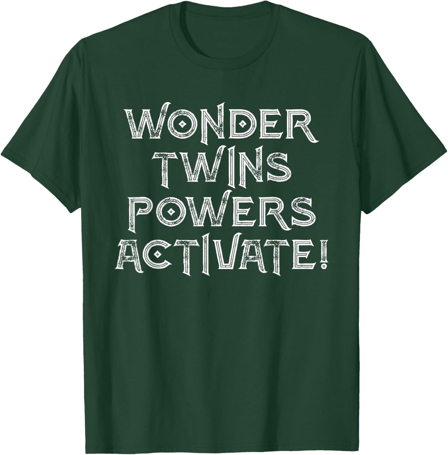 Wonder Twins Powers Activate T-Shirt - T-Shirt | Forest