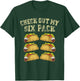 Fitness 6 Pack Tacos Funny Mexican Gym Top for Taco Lovers T-Shirt - T-Shirt | Forest