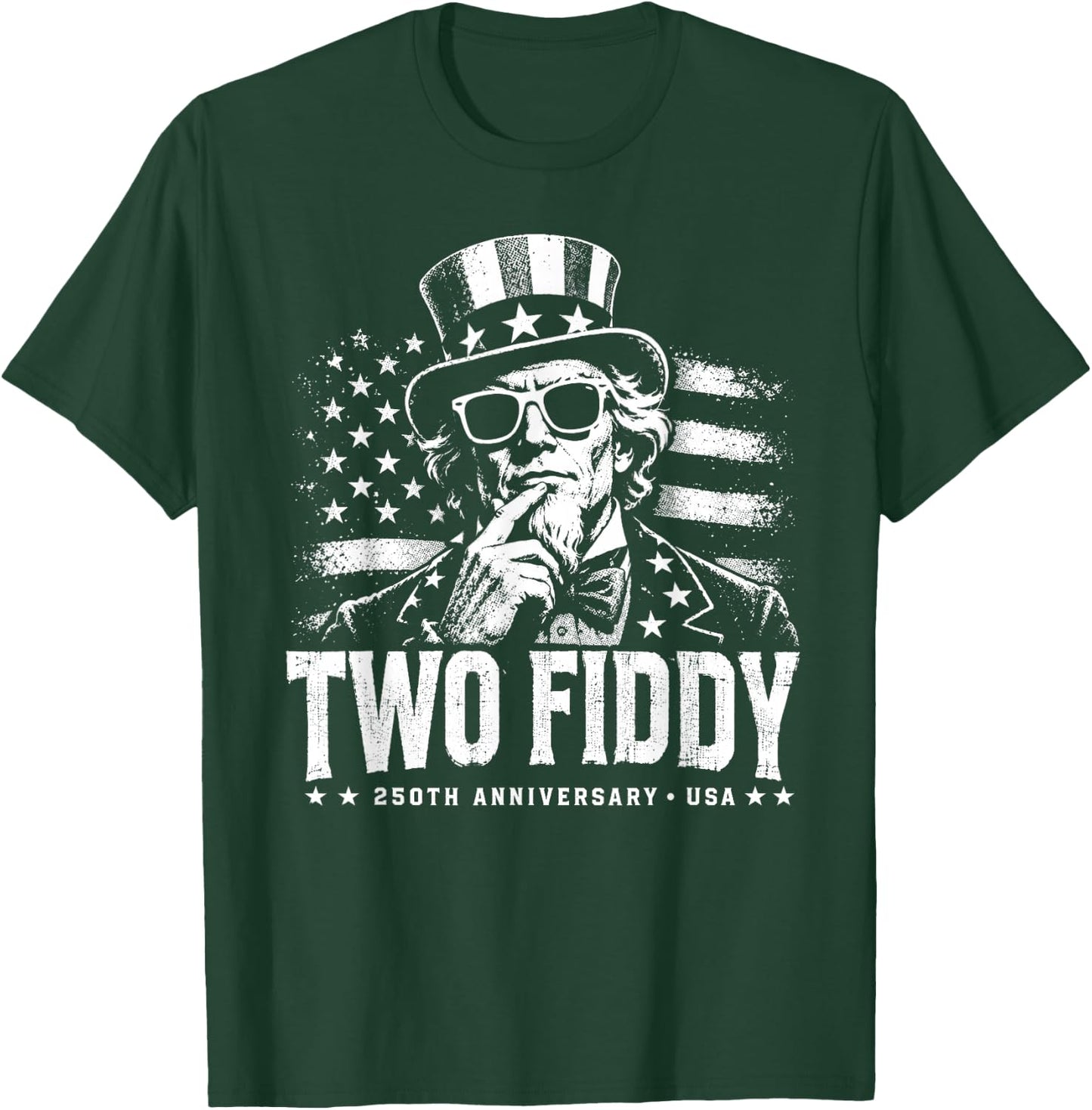 Two Fiddy T-Shirt - T-Shirt | Forest