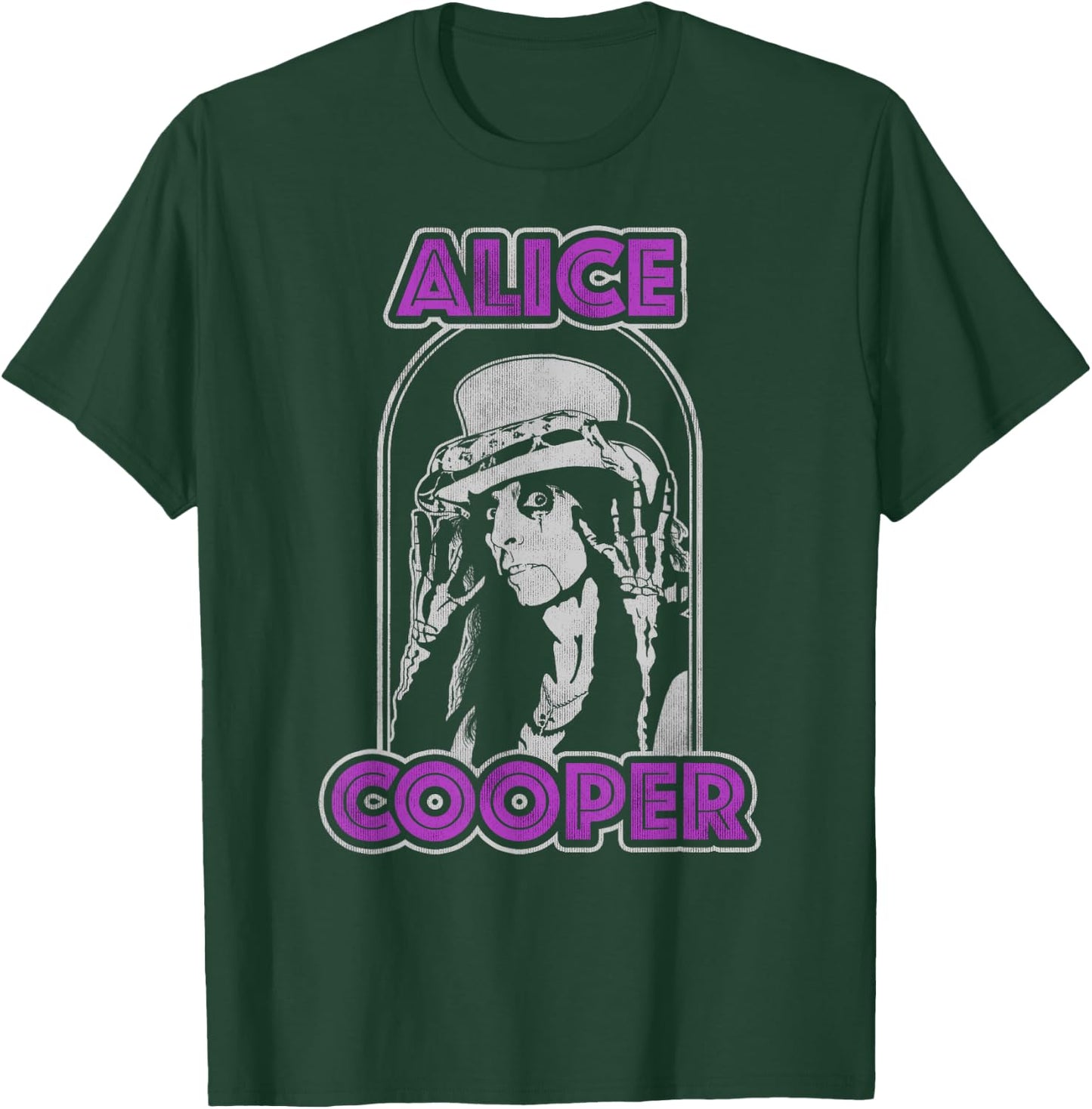 Alice Cooper – Top Hat T-Shirt - T-Shirt | Forest