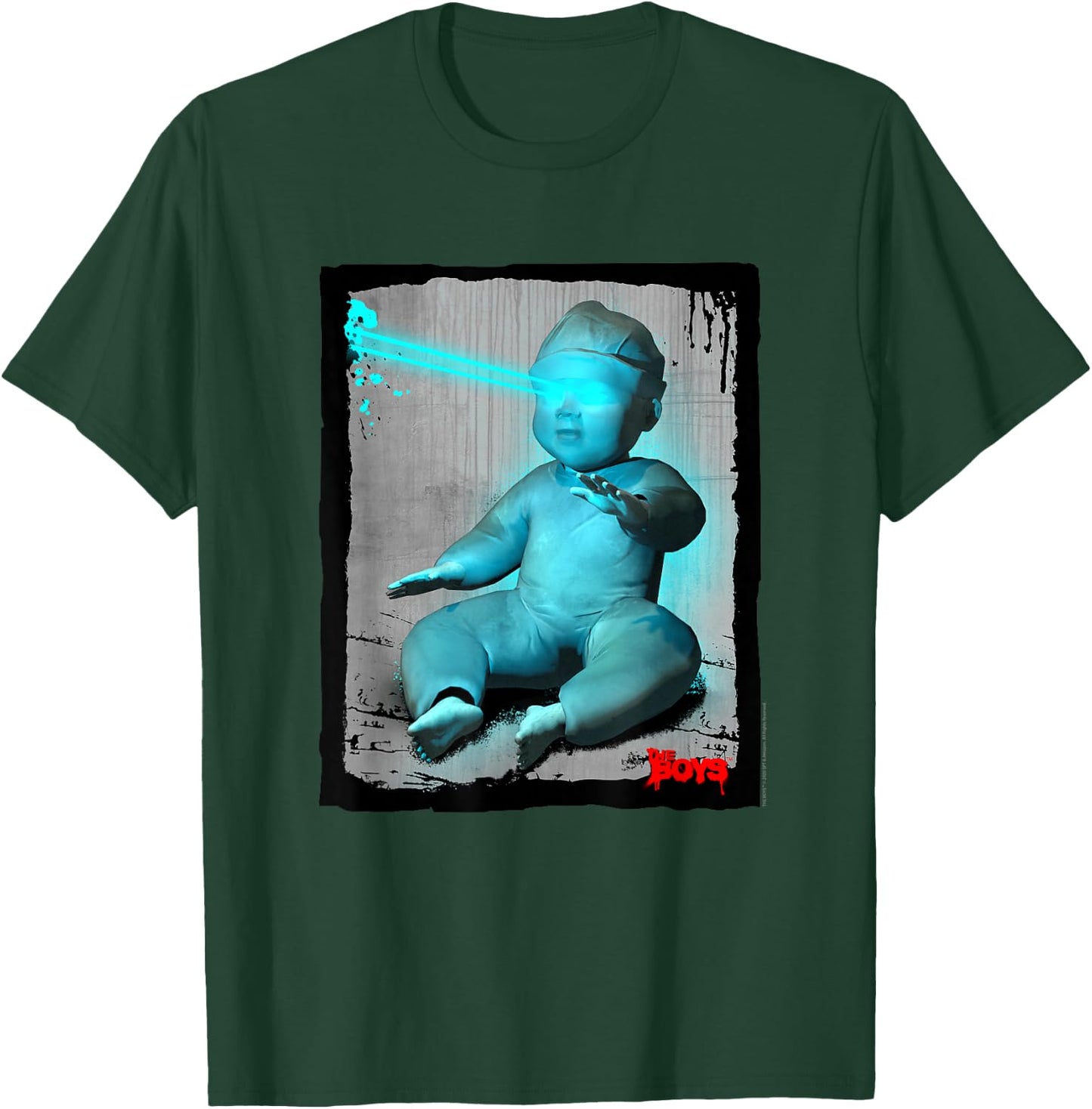The Boys Laser Baby Superhero TV Show T-Shirt - T-Shirt | Forest