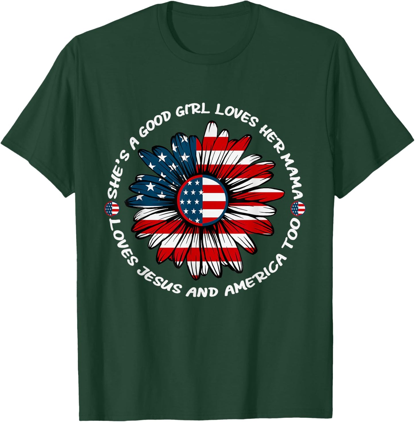She's a Good Girl Loves her Mama T-Shirt - T-Shirt | Forest