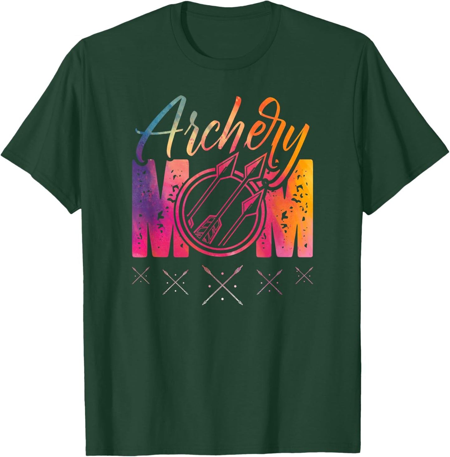 Archery mom for a Archer mother funny archery T-Shirt - T-Shirt | Forest