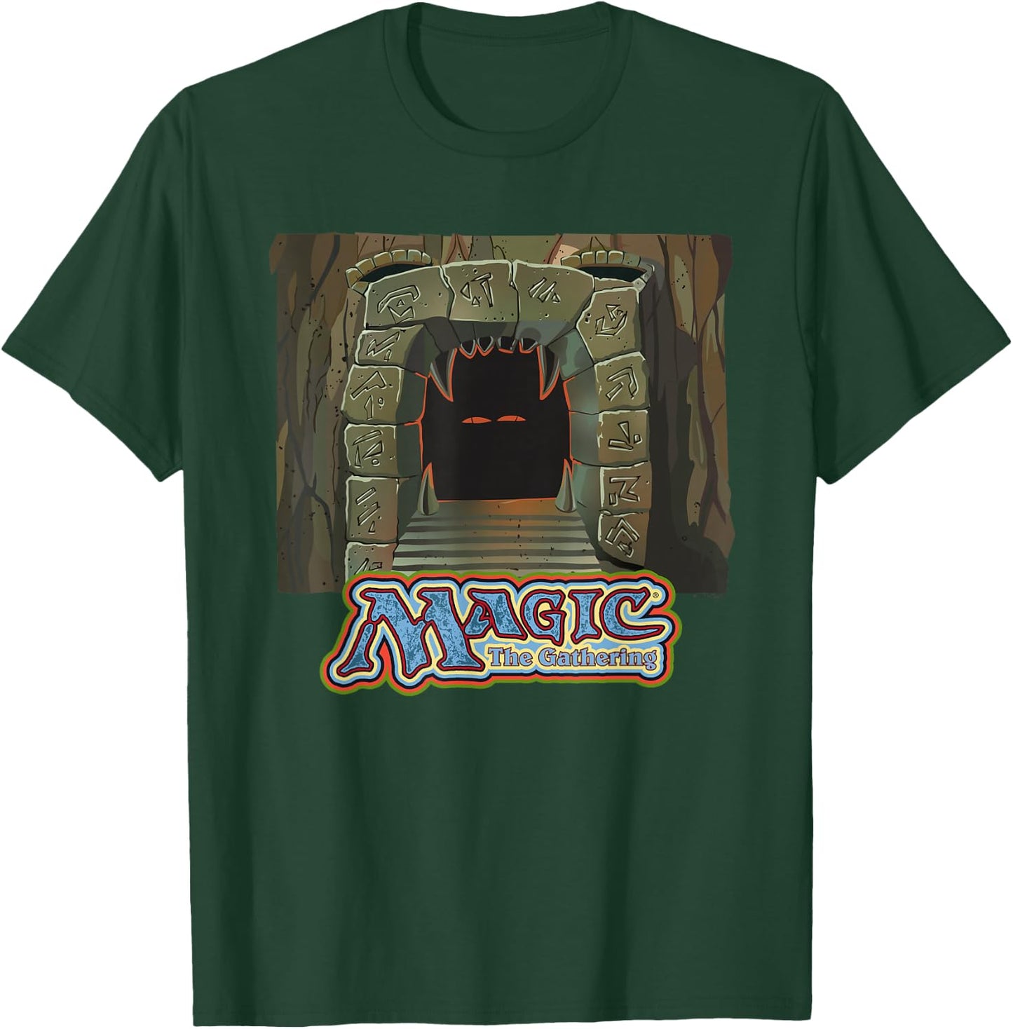 Magic: The Gathering Howling Mine Retro Card T-Shirt - T-Shirt | Forest