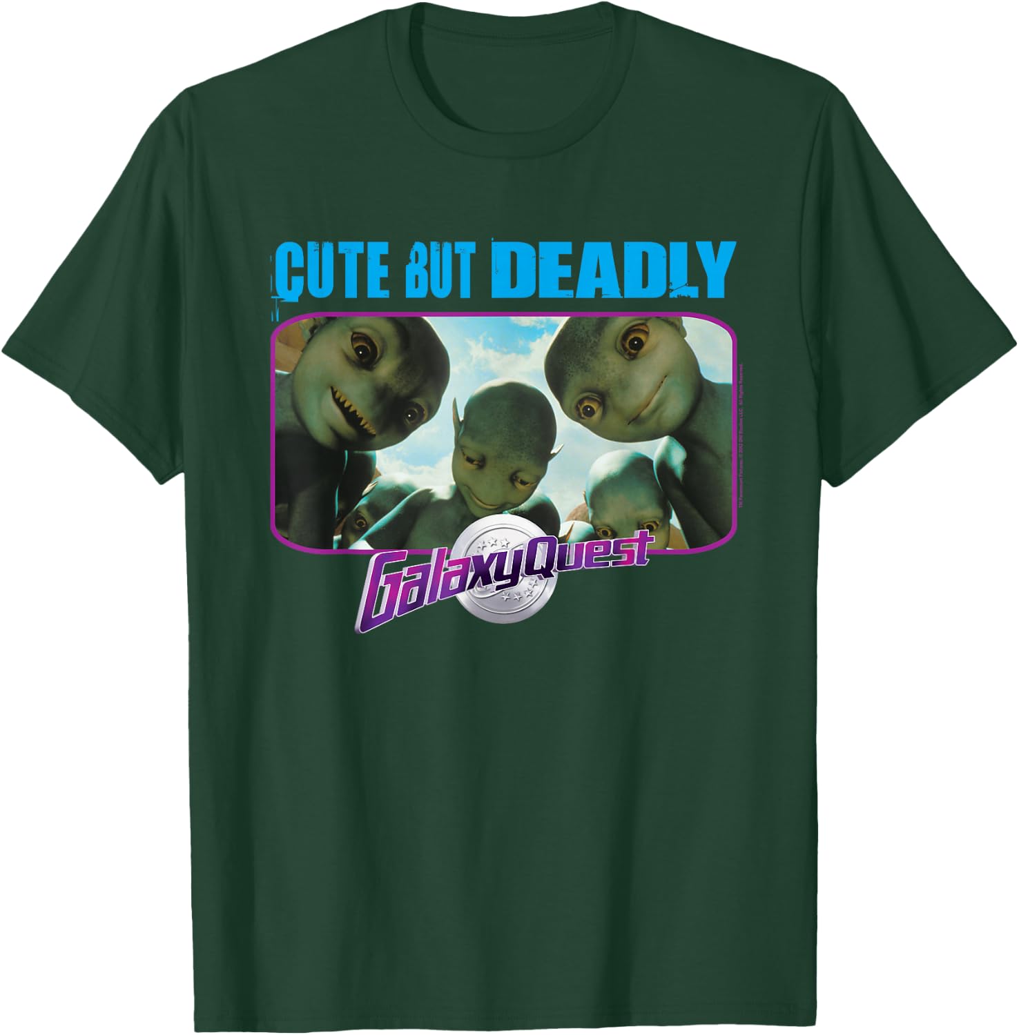 Galaxy Quest Cute But Deadly T-Shirt - T-Shirt | Forest