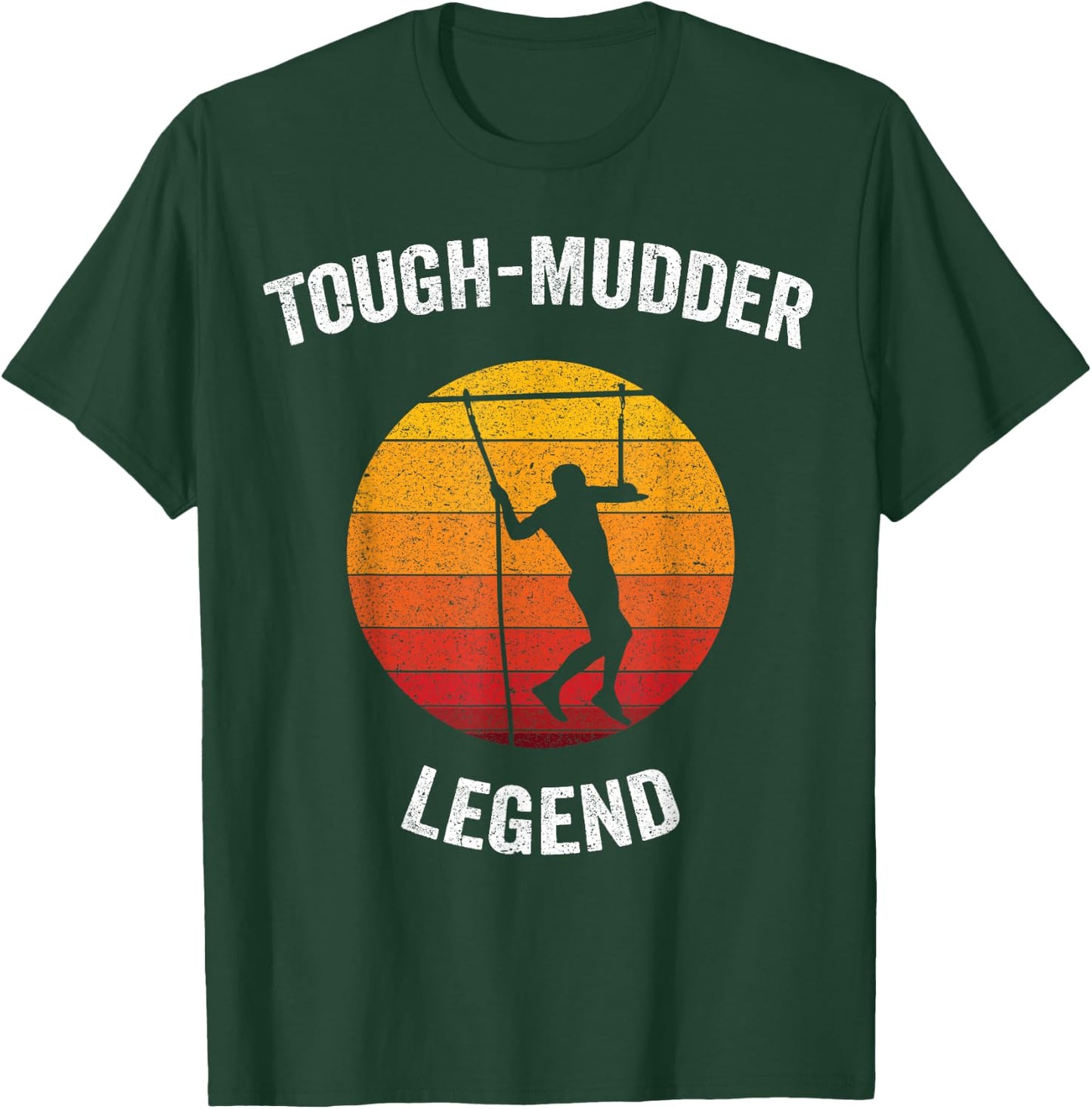 Tough-Mudder Legend | Vintage Endurance Course T-Shirt - T-Shirt | Forest