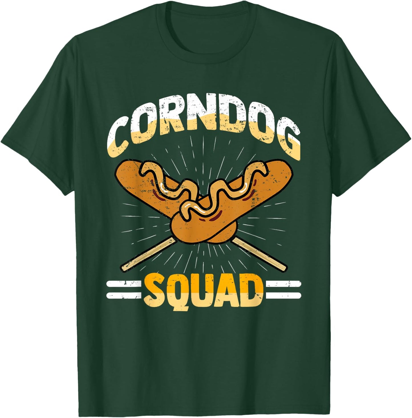 I Love Corndogs Squad, Carnival, Corn Dogs, Hot Dog T-Shirt - T-Shirt | Forest
