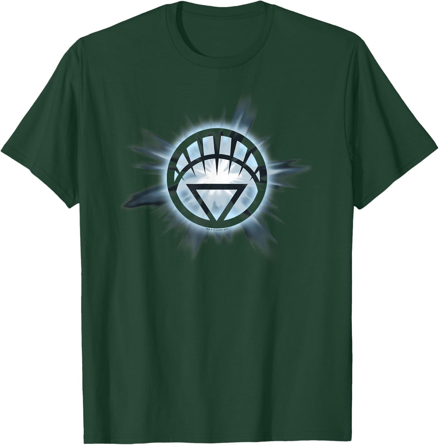 Green Lantern White Glow T-Shirt - T-Shirt | Forest
