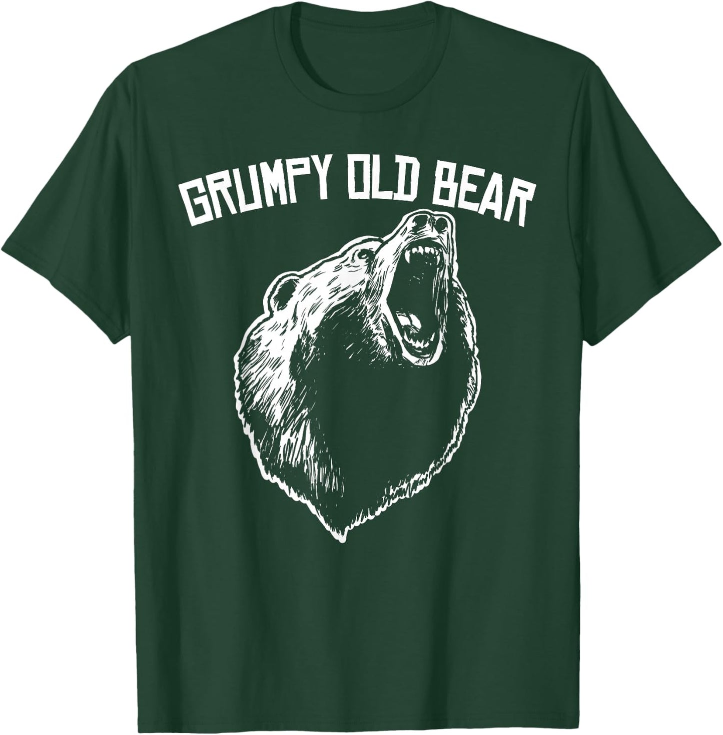 Grumpy Old Bear T-Shirt - T-Shirt | Forest