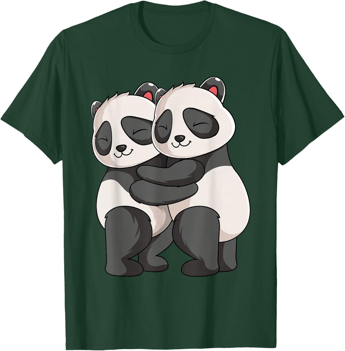 Panda Lovers Panda Bear Girls Children T-Shirt - T-Shirt | Forest