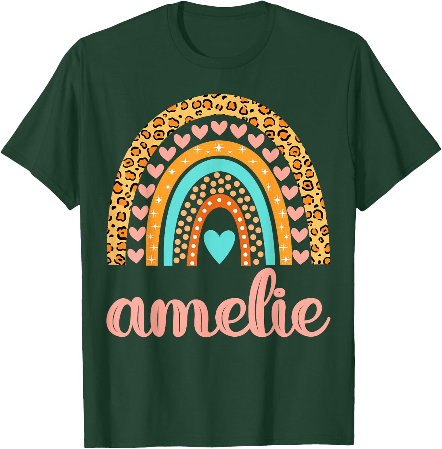 Amelie Amelie Name Birthday Shirt Gift T-Shirt - T-Shirt | Forest