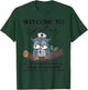 Welcome To Night Shift Where Everday Is Monday Owls Nurse T-Shirt - T-Shirt | Forest