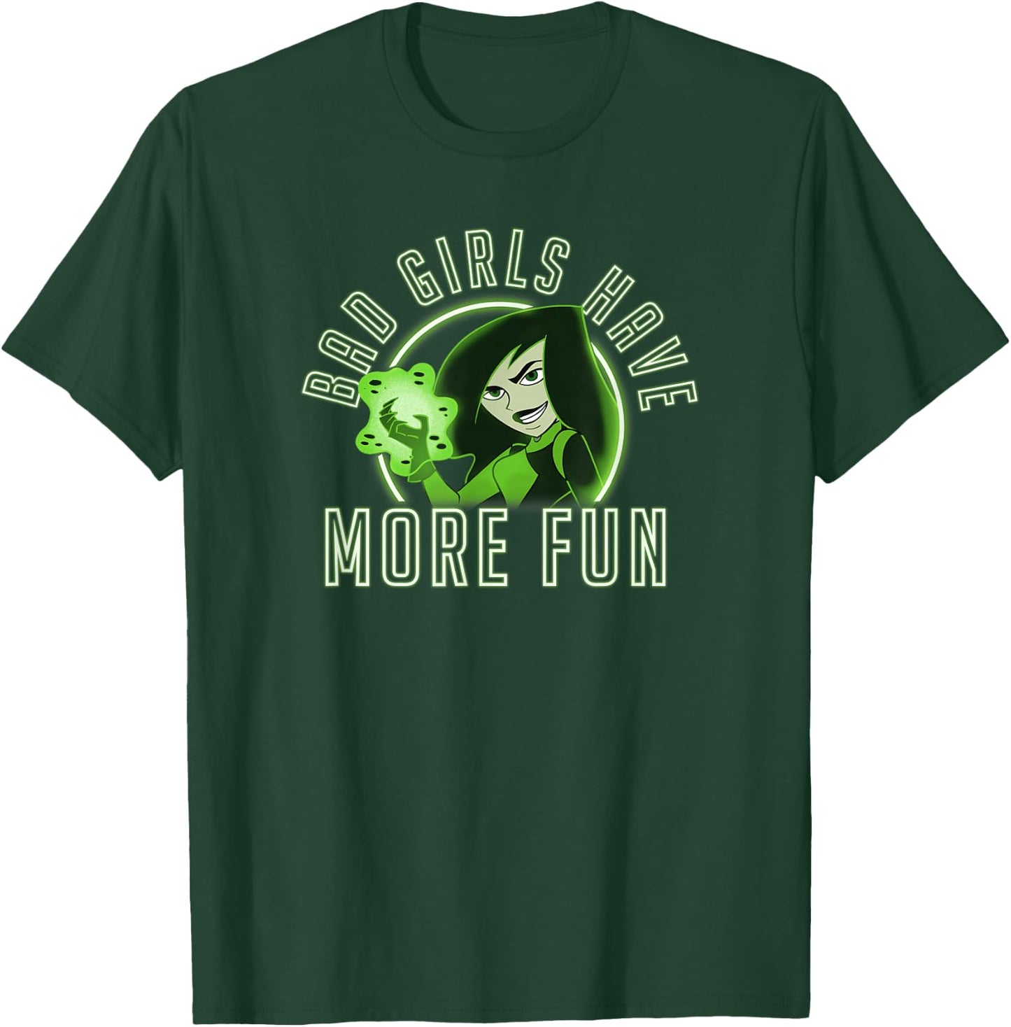 Disney Kim Possible Shego Bad Girls Have More Fun T-Shirt - T-Shirt | Forest