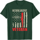 US Military Submarine Gift A Veteran Submariner T-Shirt - T-Shirt | Forest