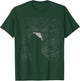B-2 Stealth Bomber US Airplane Military Aircraft T-Shirt - T-Shirt | Forest