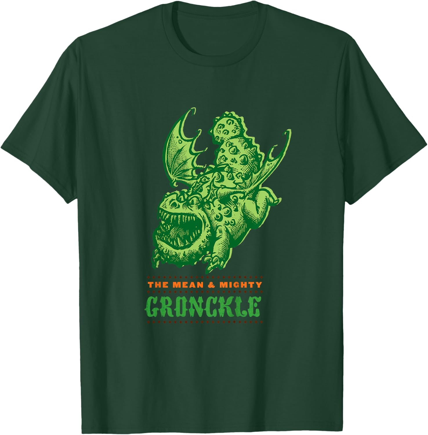 Kids DreamWorks' Dragons: Green Gronckle T-Shirt - T-Shirt | Forest