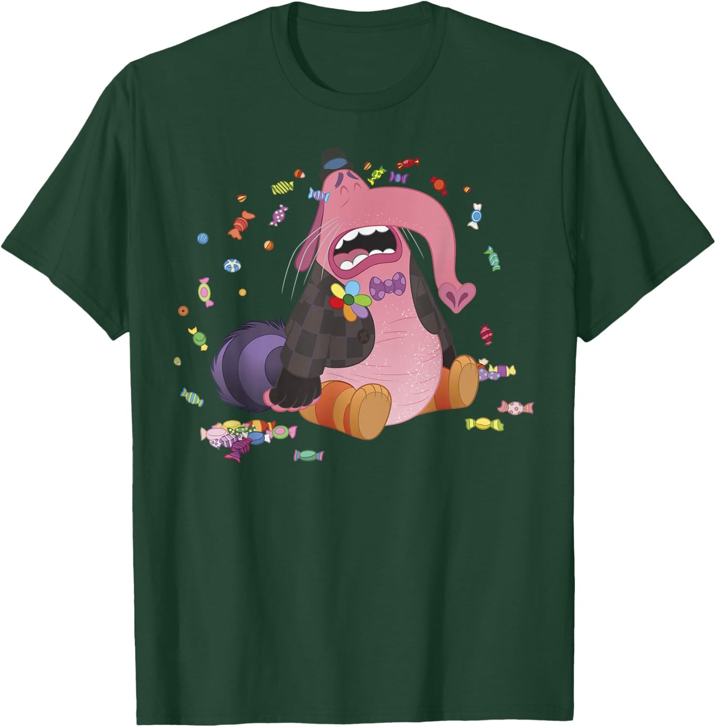 Disney Pixar Inside Out Bing Bong Crying Candy Portrait T-Shirt - T-Shirt | Forest