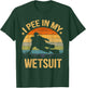 Scuba Diving Shirt I Pee In My Wetsuit Funny Retro T-Shirt - T-Shirt | Forest