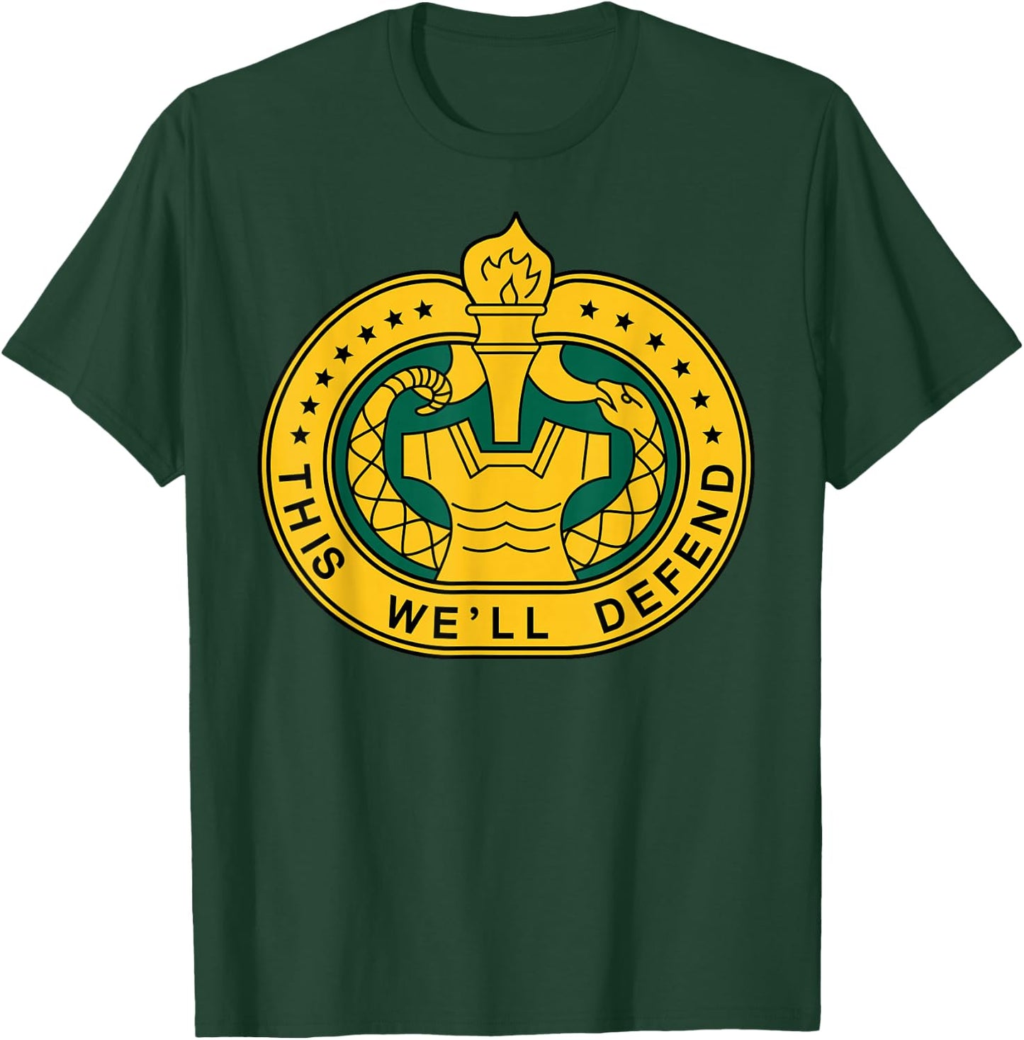 Drill Sergeant Identification Badge - US Army T-Shirt - T-Shirt | Forest