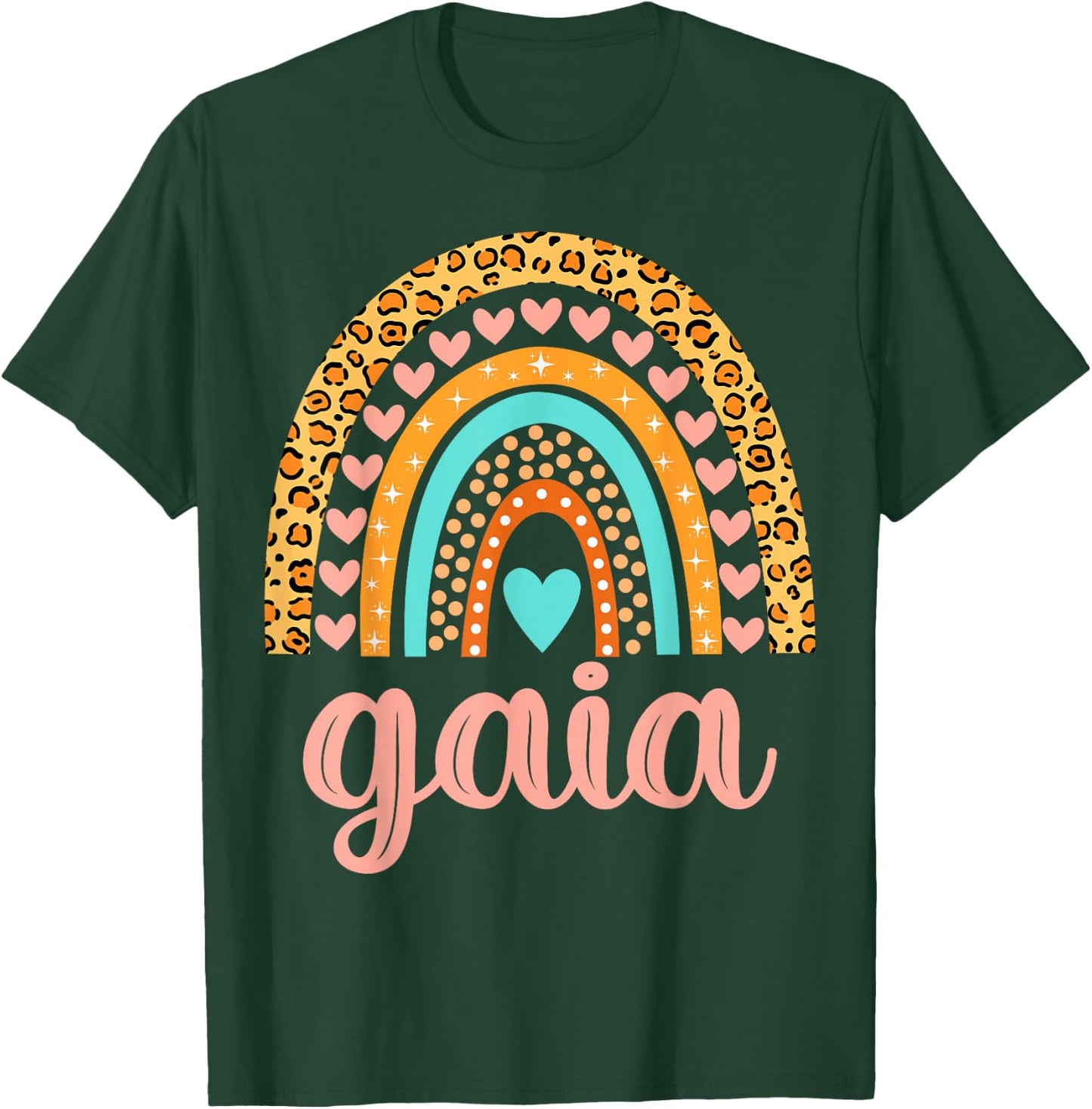 Gaia Gaia Name Birthday Shirt Gift T-Shirt - T-Shirt | Forest