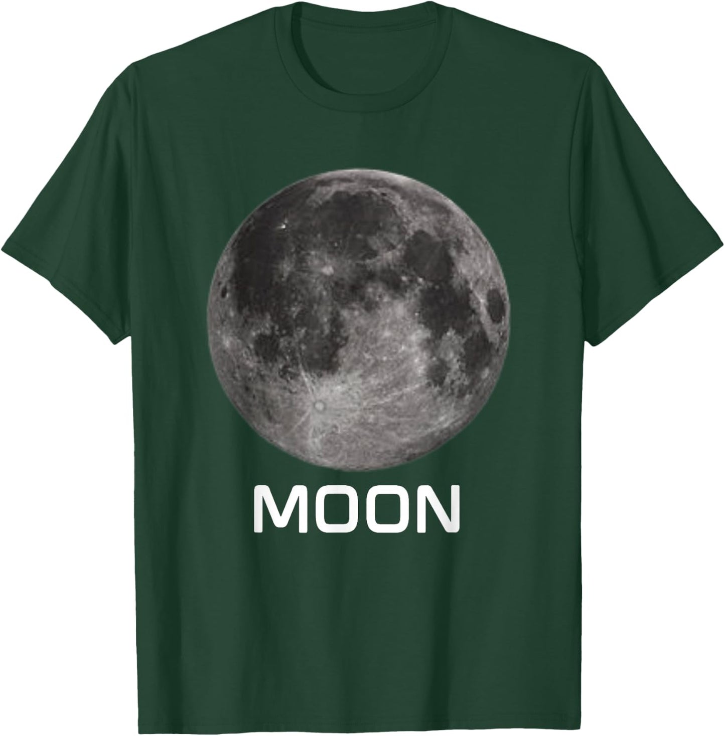 Solar System Earth Moon Outer Space T-Shirt - T-Shirt | Forest