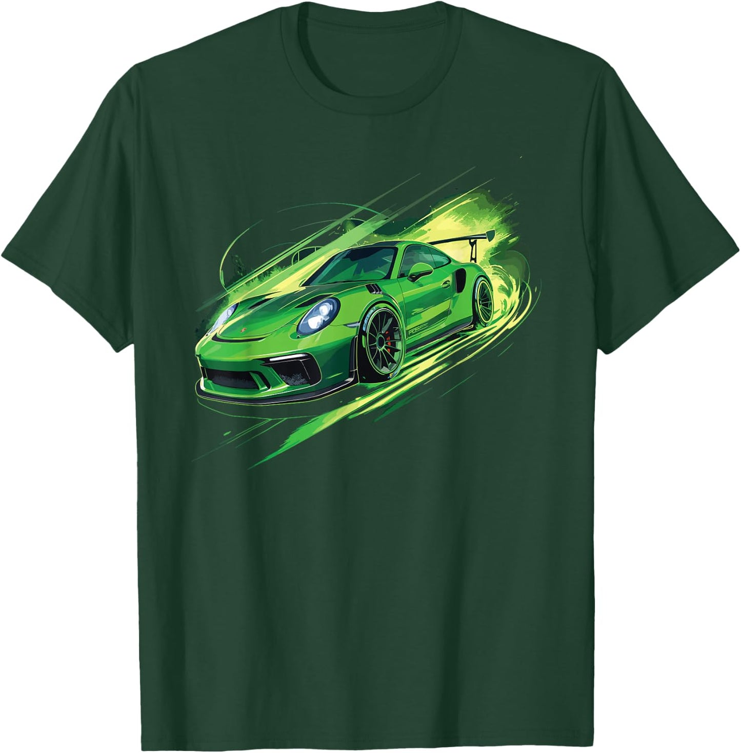911 Supercar Exotic Sports Car Concept Boys Graphic T-Shirt - T-Shirt | Forest