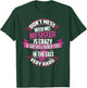 Cute Glam Don't Mess With Me! My Sister Is Crazy Shirt Gift T-Shirt - T-Shirt | Forest