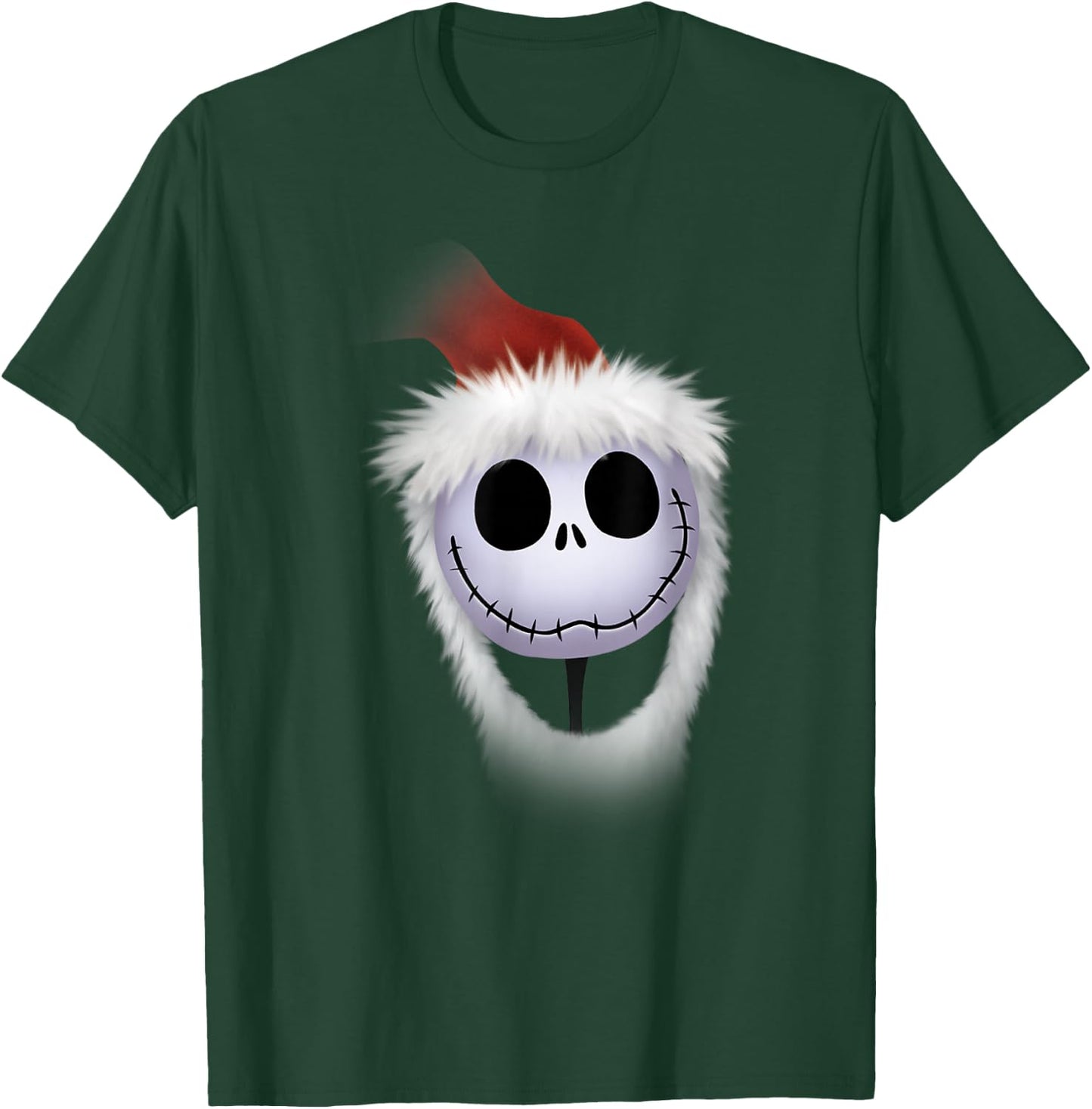 Disney - Jack Skellington Santa Holiday T-Shirt - T-Shirt | Forest
