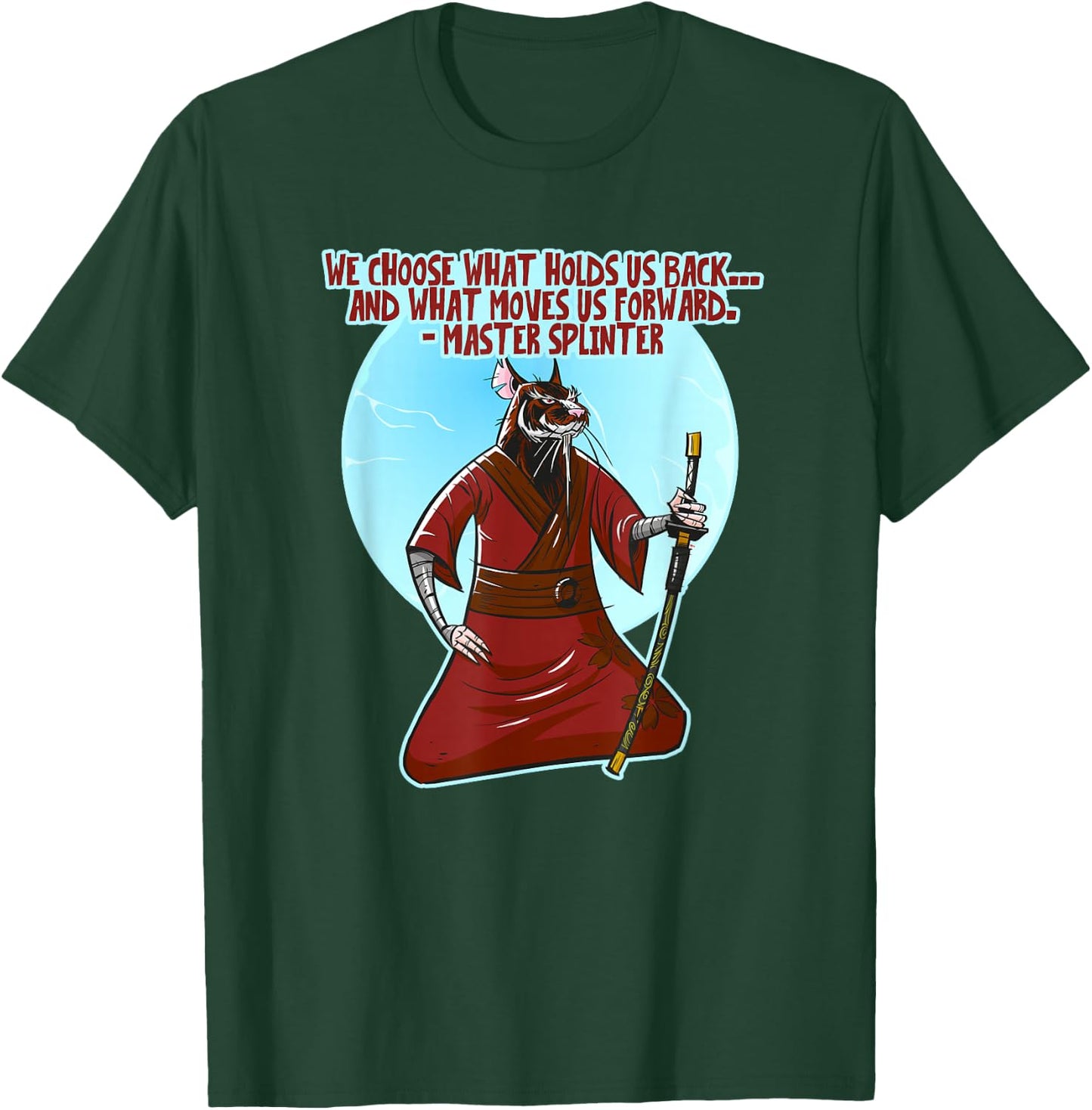 The Wisdom of Master Splinter T-Shirt - T-Shirt | Forest