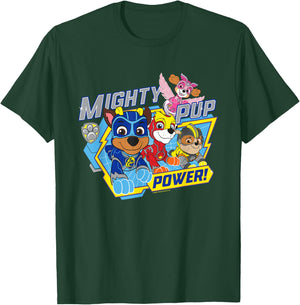 Paw Patrol Mighty Pup Power T-Shirt - T-Shirt | Forest
