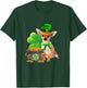 Chihuahua Dog Shamrock St Patricks Day Dog Irish Gift T-Shirt - T-Shirt | Forest