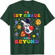 To 1st Grade And Beyond First Grade Astronaut Back To School T-Shirt - T-Shirt | Forest