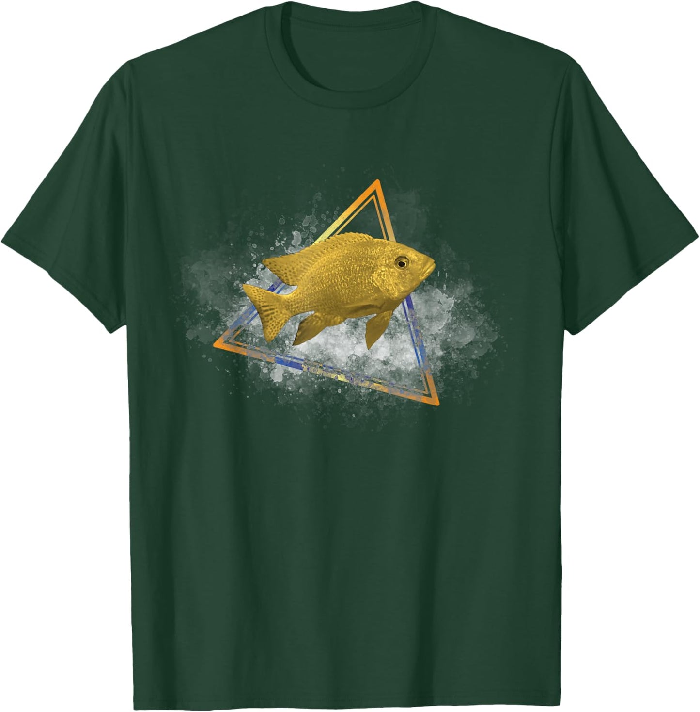 African Cichlids Peacock Cichlid Breeders Aquarium Fish T-Shirt - T-Shirt | Forest